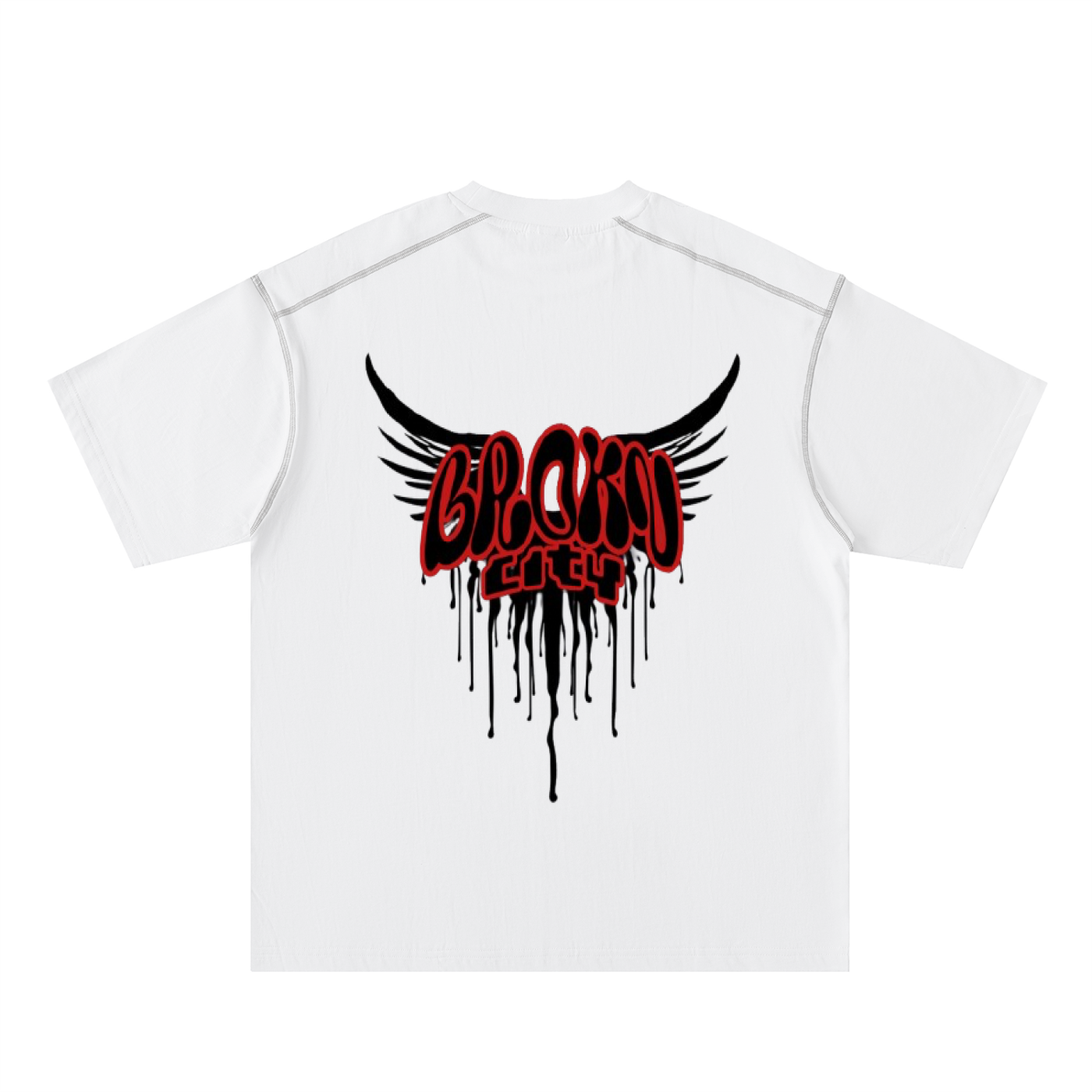 BROKNCITY Wing Graphic Tee