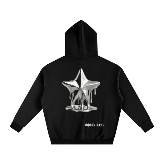 BROKNCITY " Rising Stars" Oversize Fleeced Hoodie