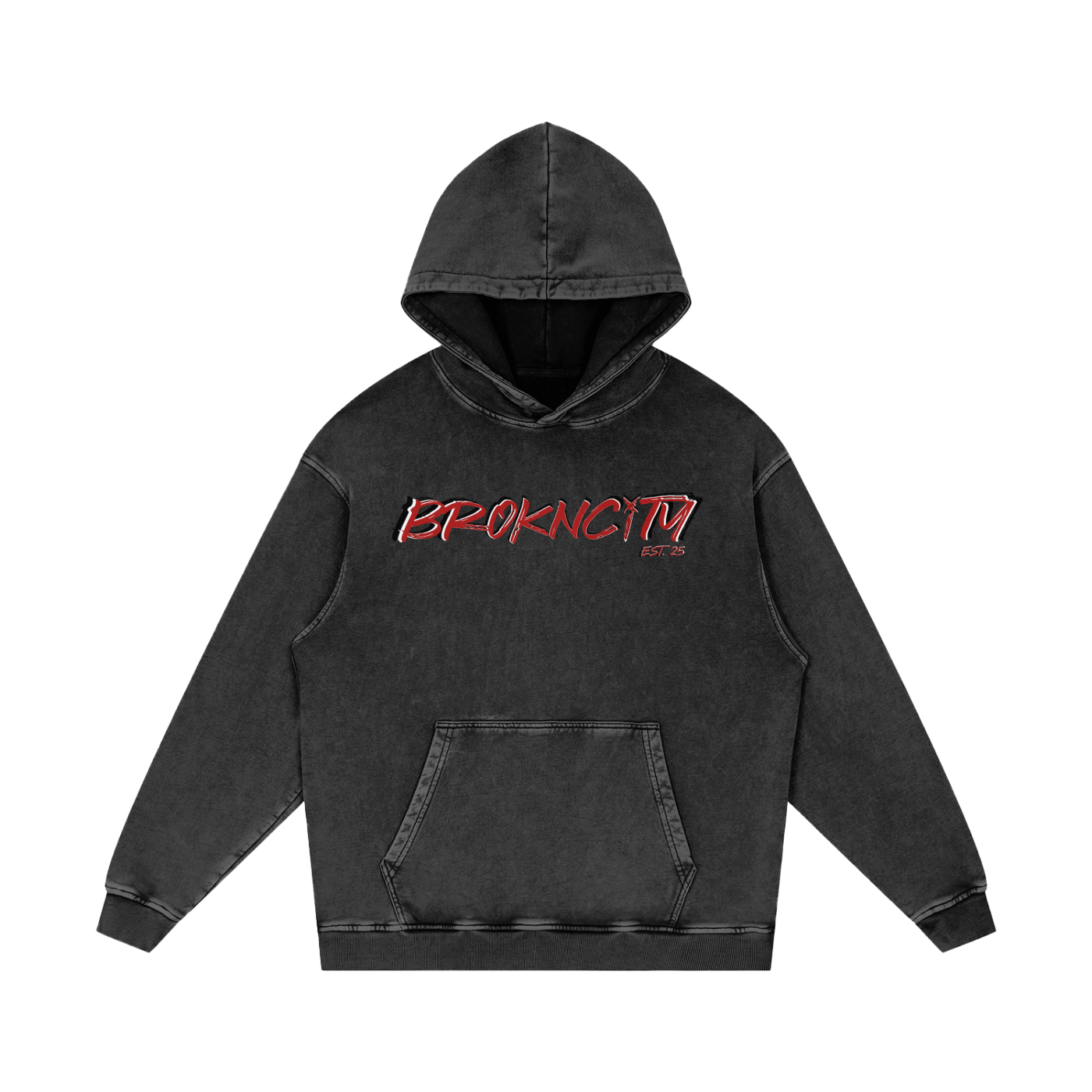 BROKNCITY Oversize Hoodie