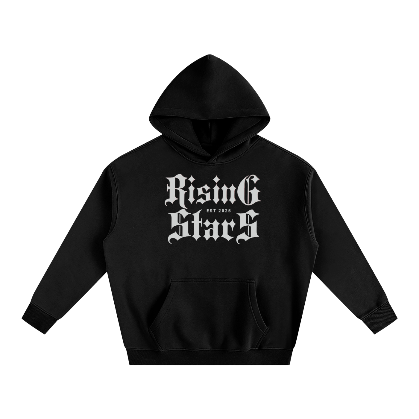 BROKNCITY " Rising Stars" Oversize Fleeced Hoodie