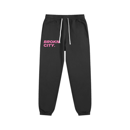 BROKNCITY "AO Pink" Essential Sweatpants