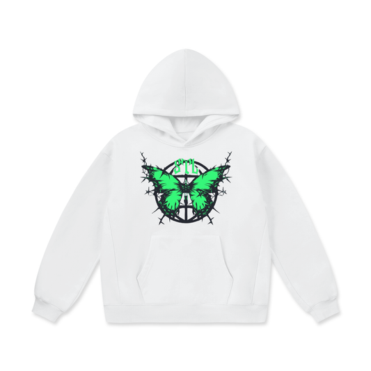 BROKNCITY "314 Butterfly" Oversized Heavyweight Hoodie