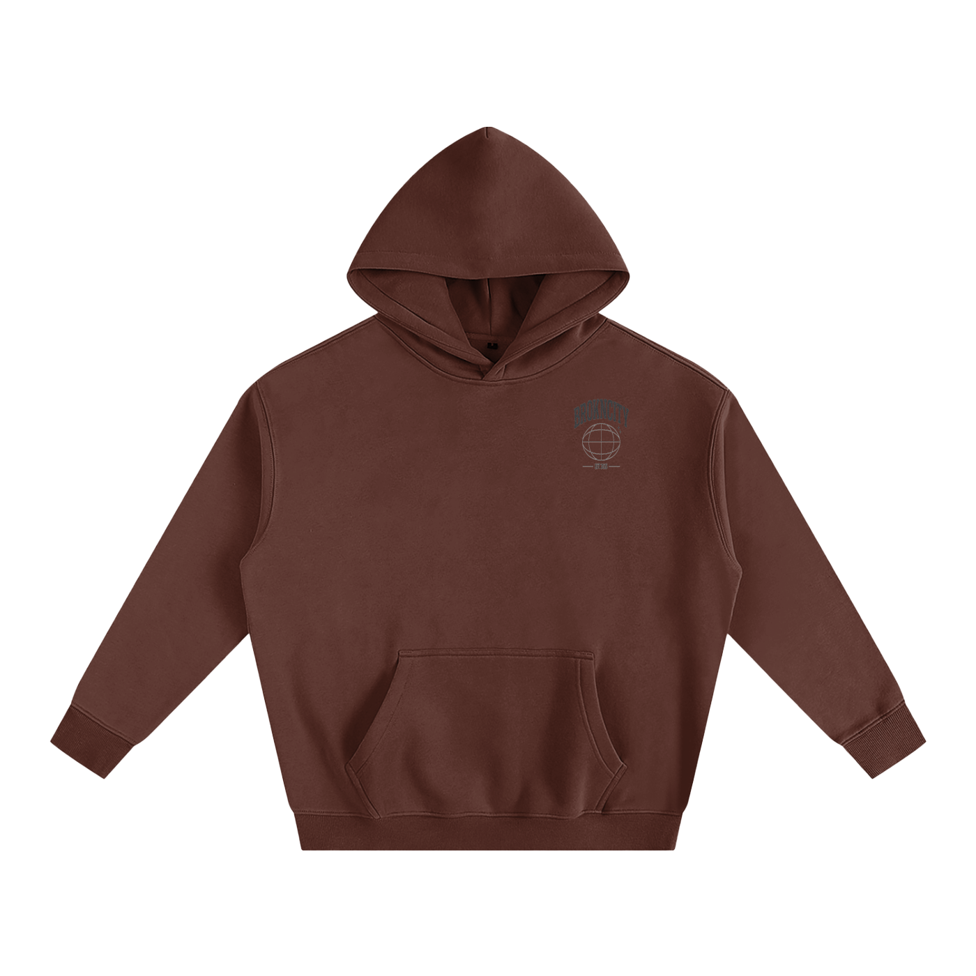 BROKNCITY Oversized Logo Hoodie