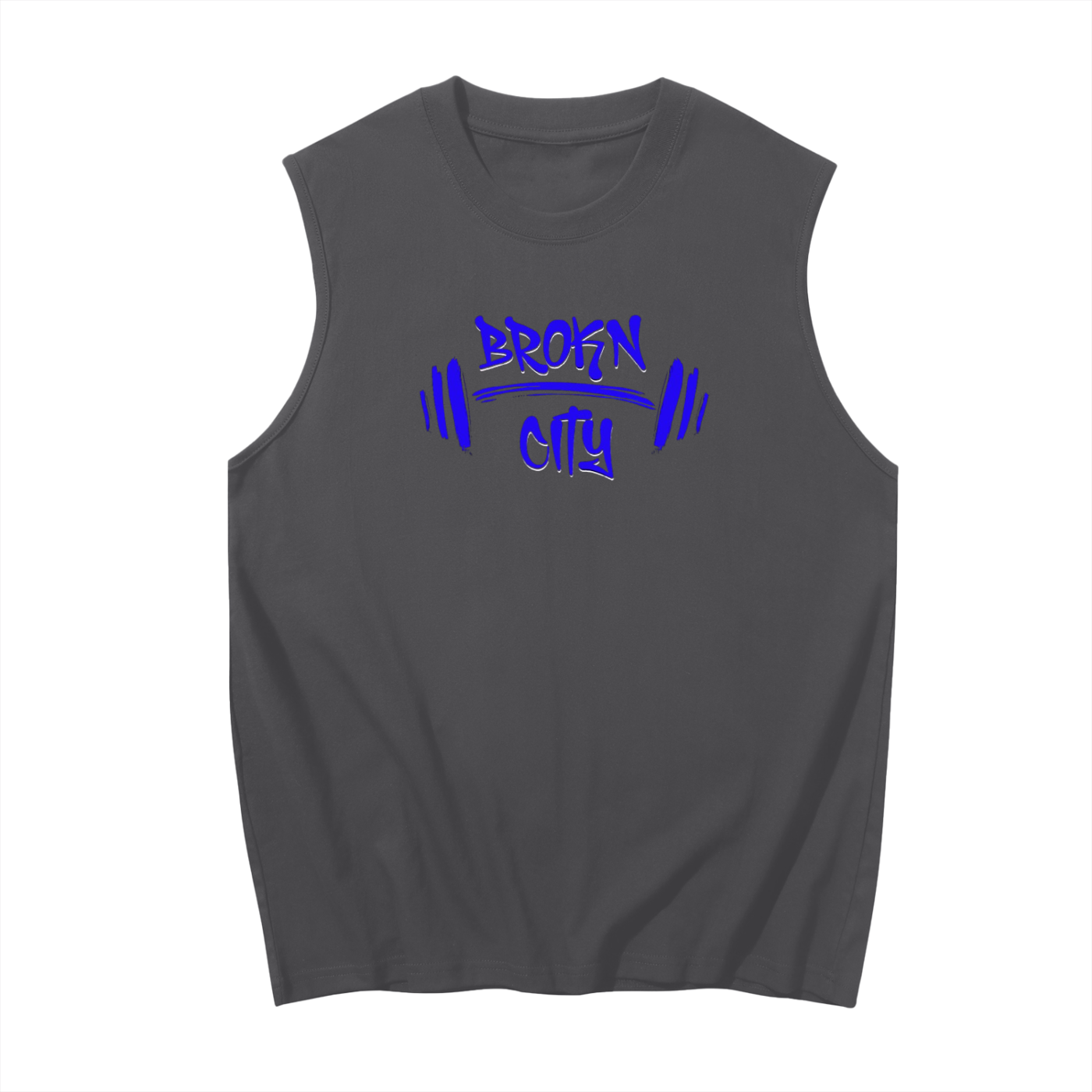 BROKNCITY Workout Dumbell Tank Top