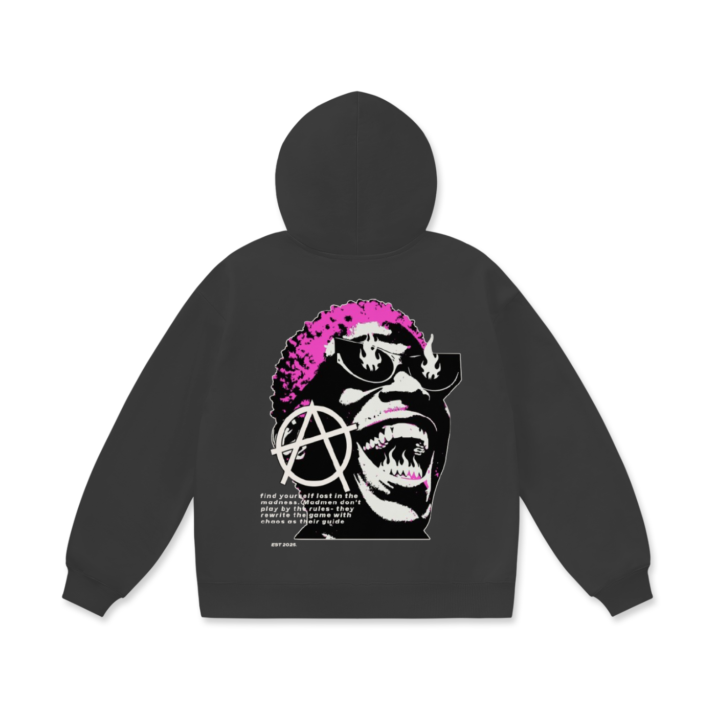 BROKNCITY "AO PINK" Oversized Heavyweight Hoodie