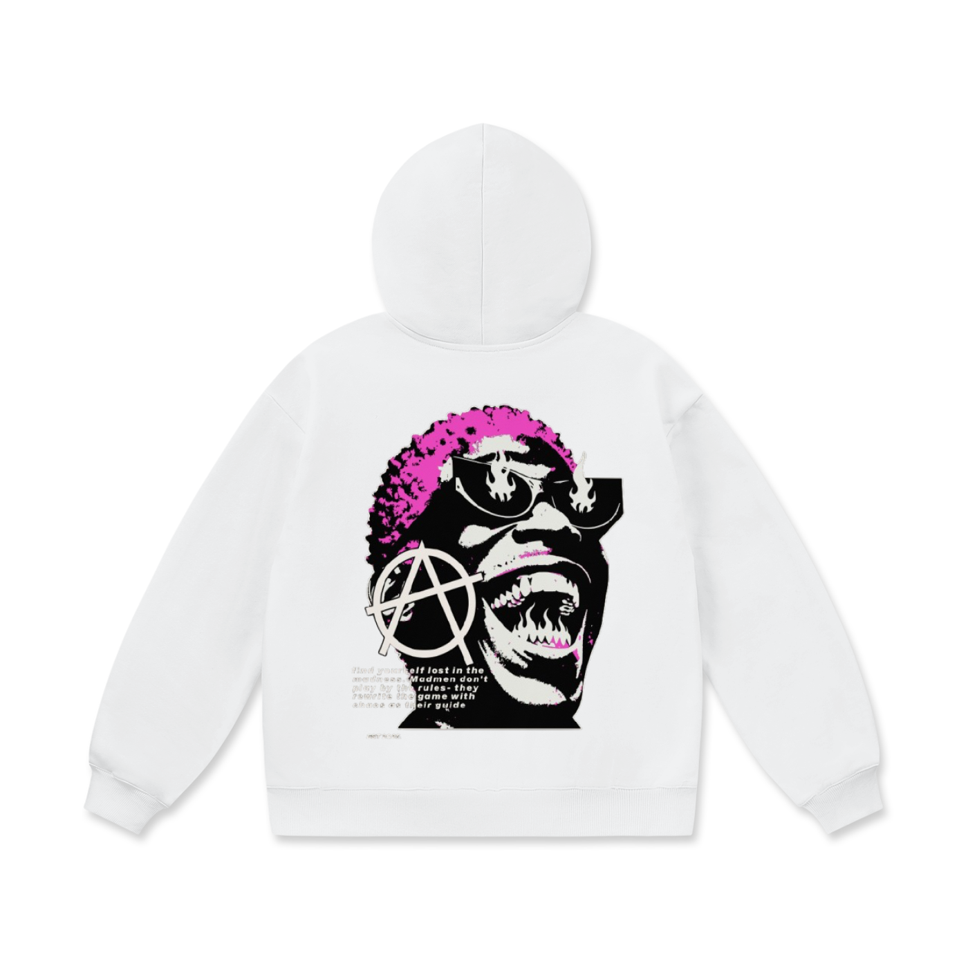 BROKNCITY "AO PINK" Oversized Heavyweight Hoodie