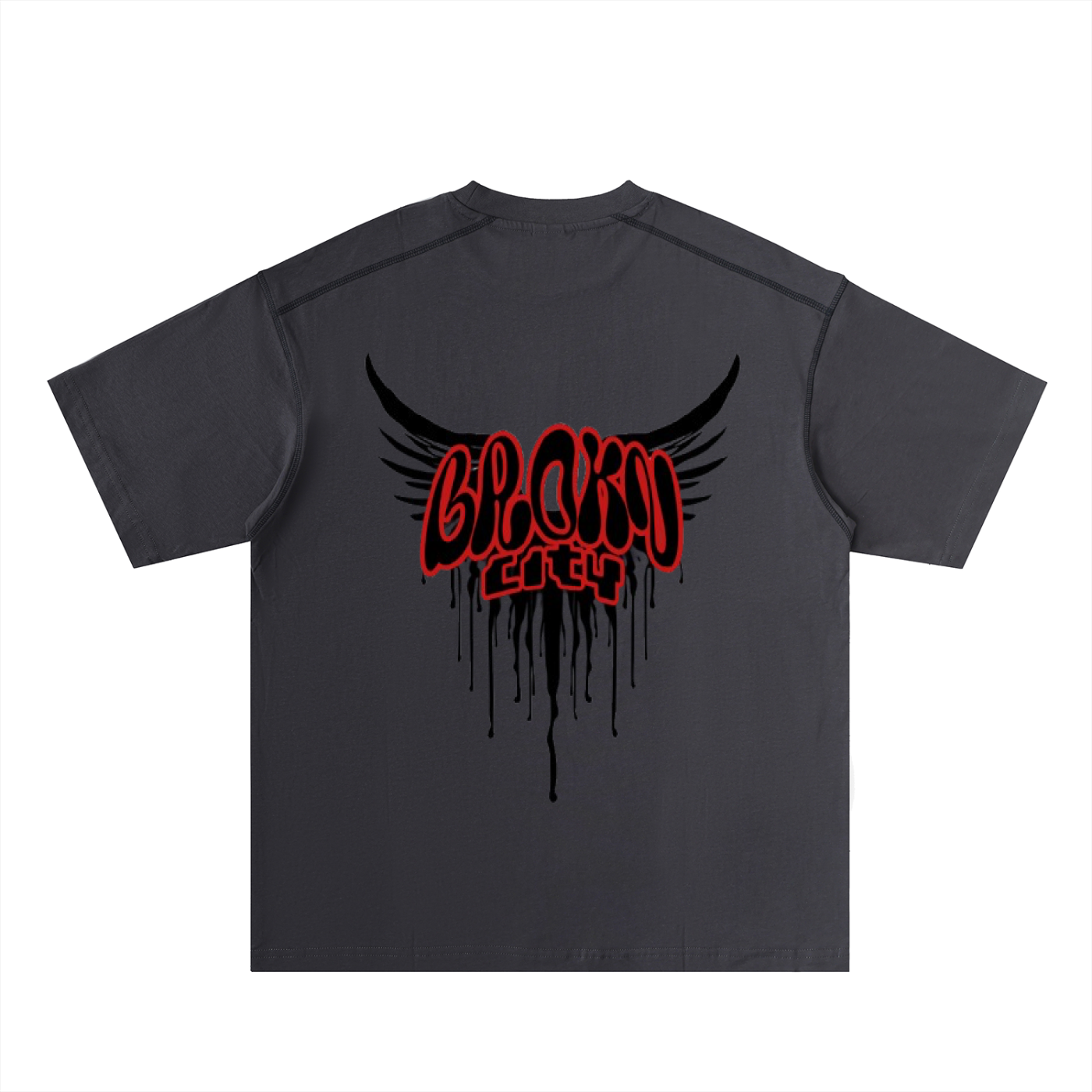 BROKNCITY Wing Graphic Tee