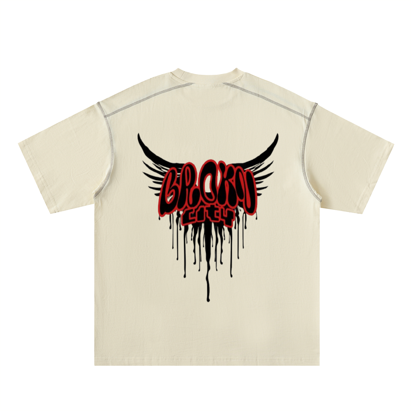 BROKNCITY Wing Graphic Tee