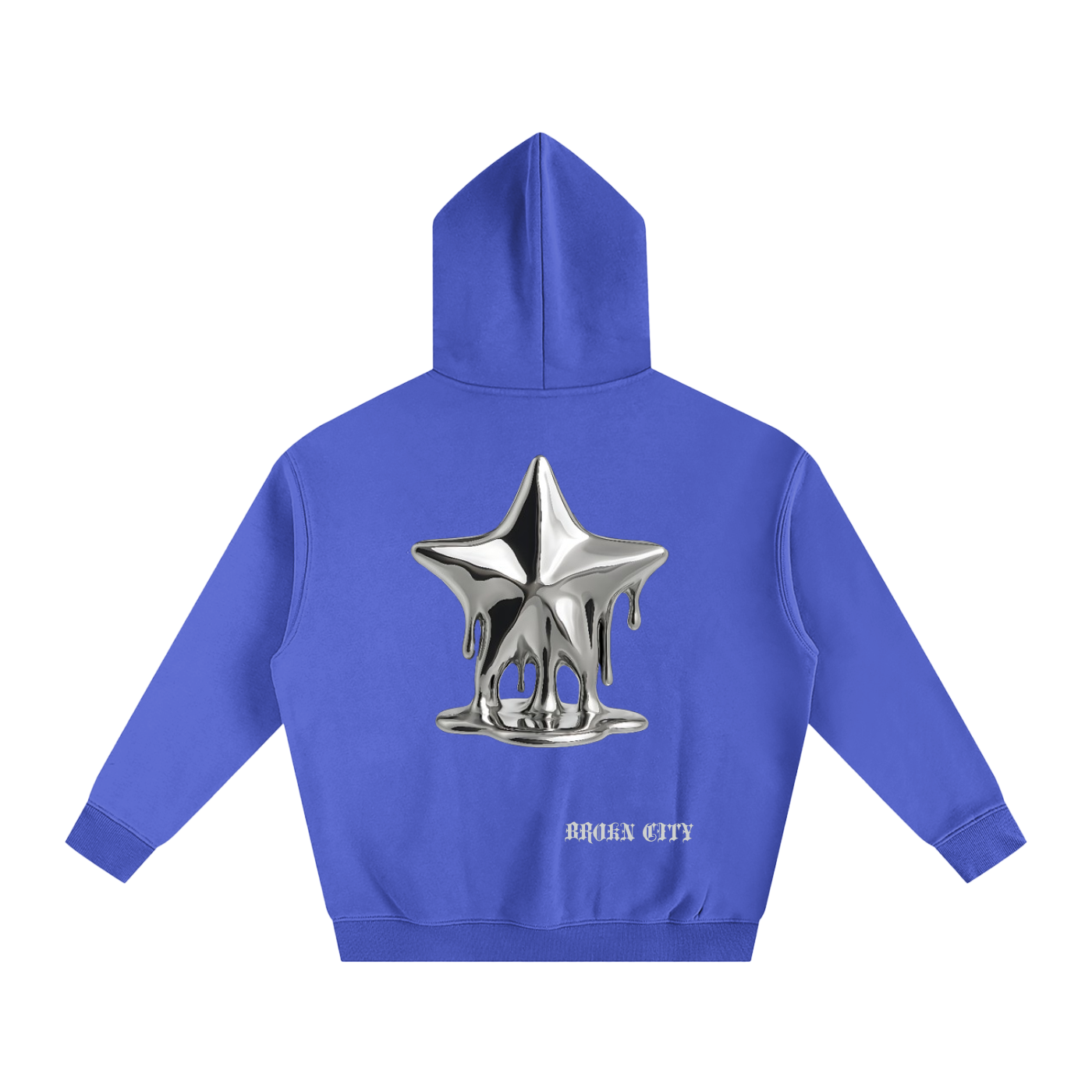 BROKNCITY " Rising Stars" Oversize Fleeced Hoodie