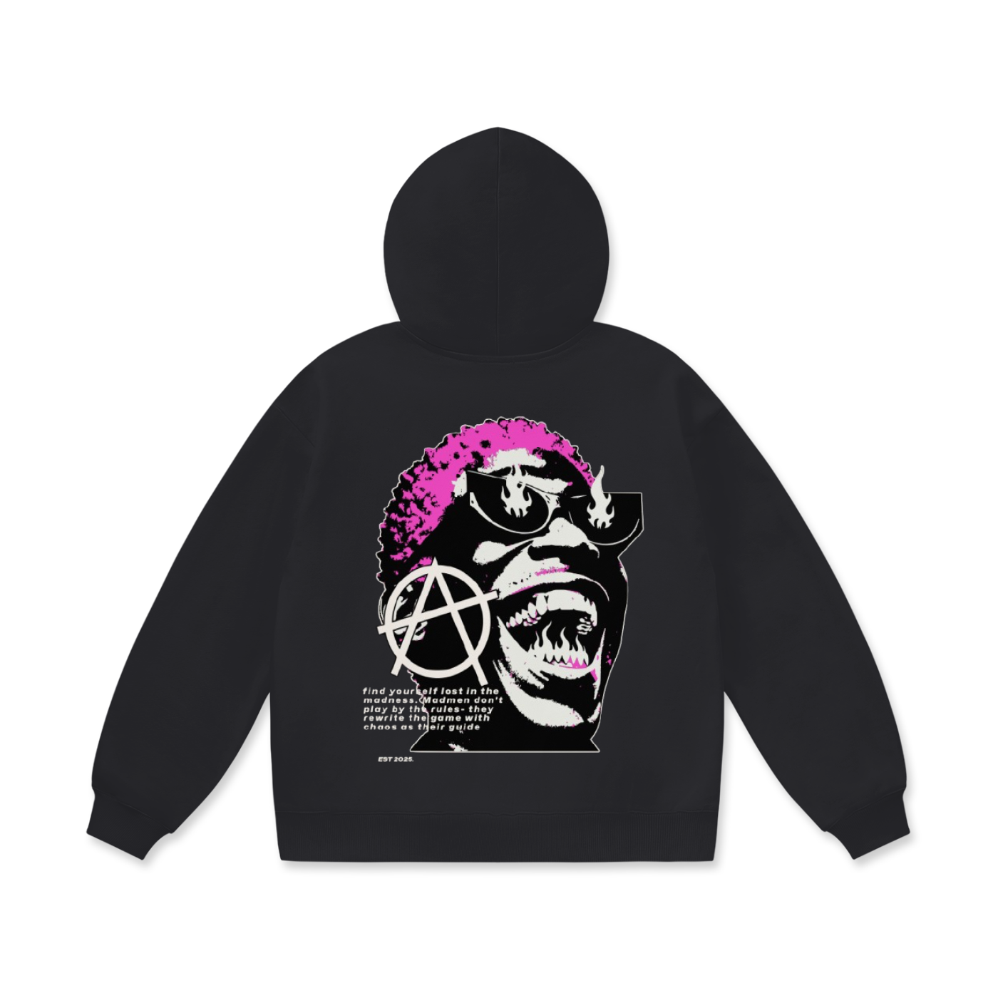 BROKNCITY "AO PINK" Oversized Heavyweight Hoodie