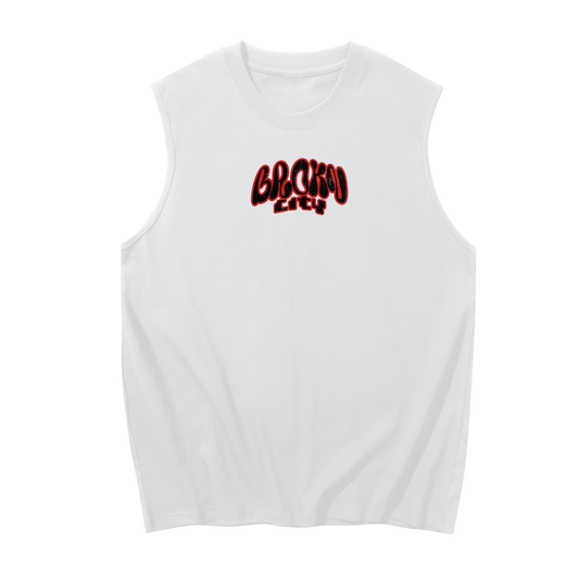BROKNCITY Workout Wing Tank Top