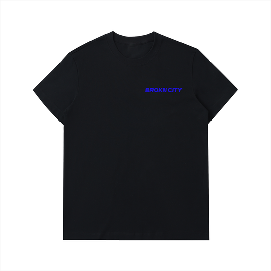BROKNCITY "AO Blue" Heavyweight Tee