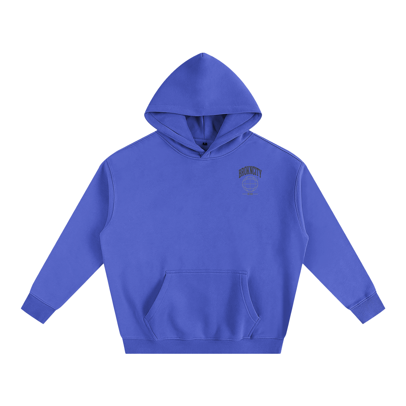 BROKNCITY Oversized Logo Hoodie
