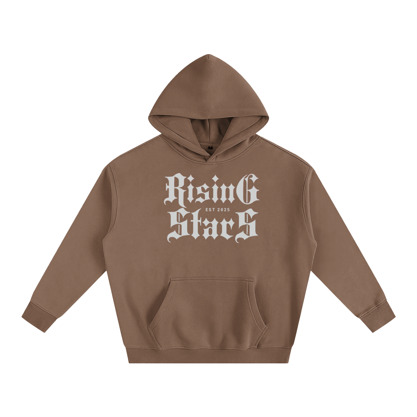 BROKNCITY " Rising Stars" Oversize Fleeced Hoodie