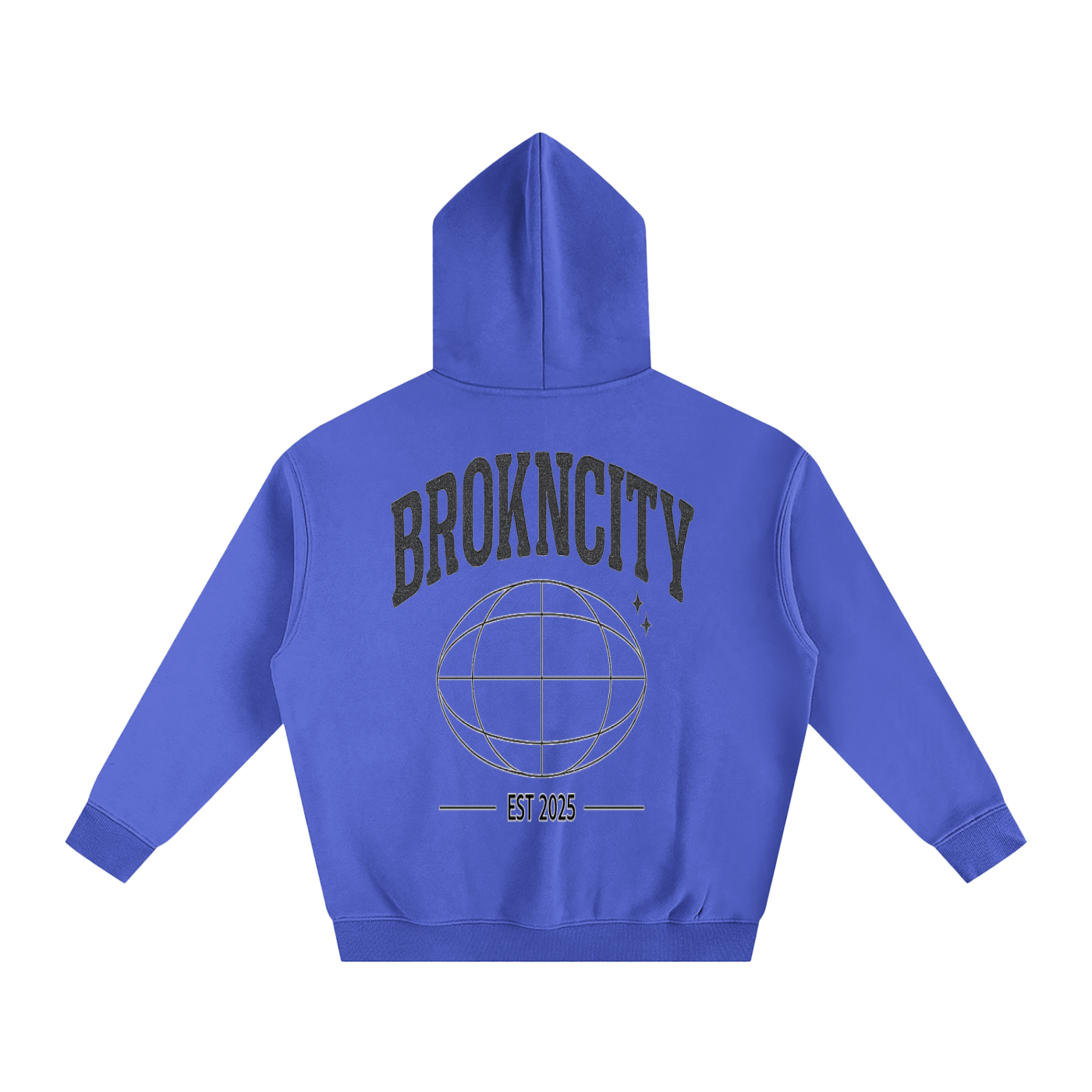 BROKNCITY Oversized Logo Hoodie
