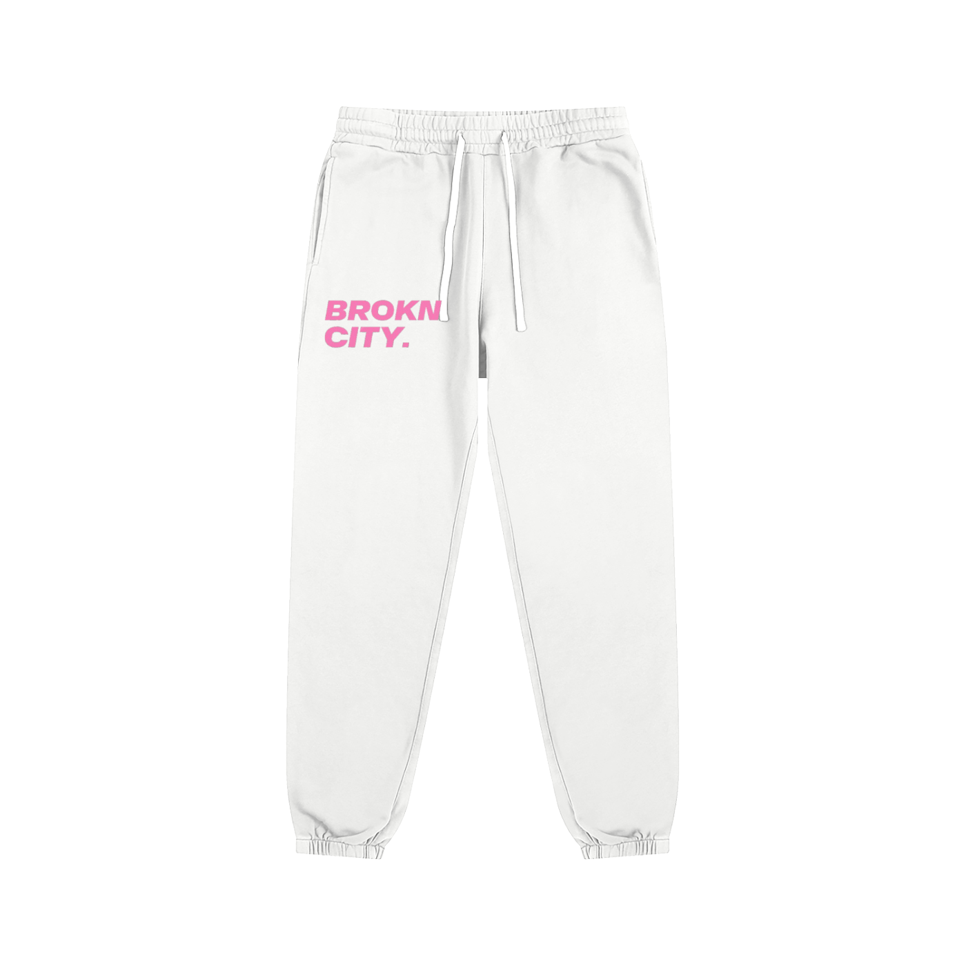 BROKNCITY "AO Pink" Essential Sweatpants
